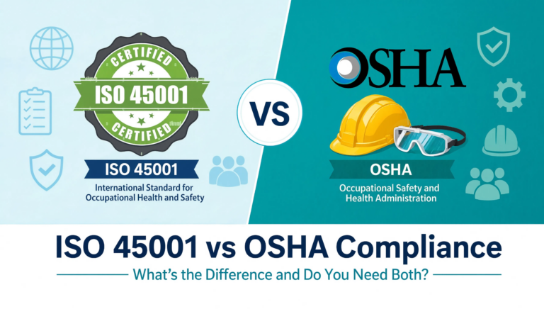 ISO 45001 vs OSHA Compliance: What’s the Difference and Do You Need Both?